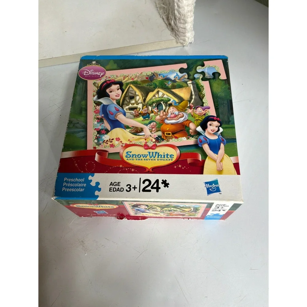 Disneycore Preschool Disney Hasbro Snow White Jigsaw Puzzle 24pc Multicolor